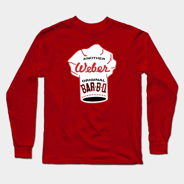 Weber Vintage BAR-B-Q hat logo Long Sleeve T-Shirt by zavod44